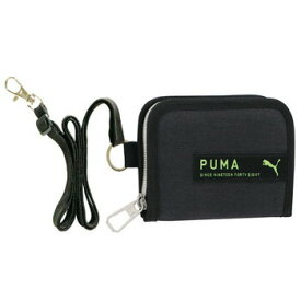 【お買い得品】クツワ PUMA プーマ ラウンドファスナーウォレット ブラック 財布 PM384BK