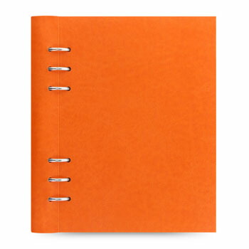 最高級FILOFAXファイロファックス clipbook クリップブック A5 クラシック オレンジ 026019