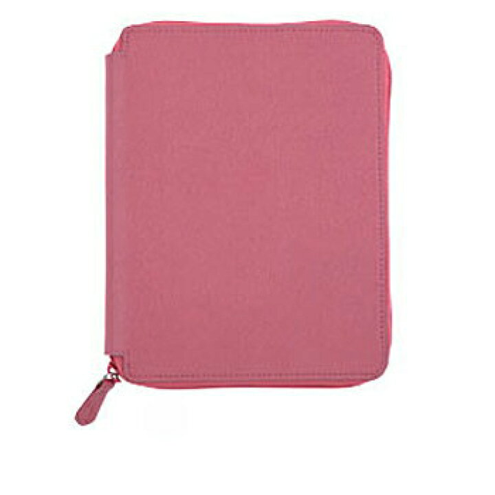 フランクリン・プランナー カラーノブレッサII・ファスナー・オーガナイザーカバー 63097 A5サイズ ピーチ カラー・ノブレッサⅣオーガナイザーカバー A5/B6サイズ｜フランクリン・プランナー