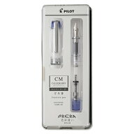 【お買い得品】パイロット 万年筆 PRERA プレラ 色彩逢い(いろあい) カリグラフィ 透明ブルー PILOT P-FP…