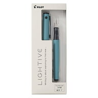 【お買い得品】パイロット 万年筆 LIGHTIVE ライティブ F 細字 ターコイズ PILOT P-FLT-1-TQ-F
