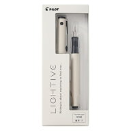 【お買い得品】パイロット 万年筆 LIGHTIVE ライティブ F 細字 オフホワイト PILOT P-FLT-1-OW-F