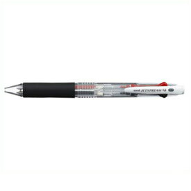 【お買い得品】三菱鉛筆 ジェットストリーム4色ボールペン 0.7mm 透明 SXE450007.T