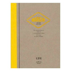 【お買い得品】ライフ LIFE MARGIN MEMO マージンメモ セミB7 方眼 N730・8個までメール便可
