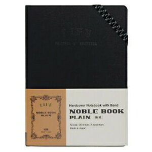 【お買い得品】ライフ LIFENOBLE BOOK A6 無地 ノーブルブック N1641・2個までメール便可