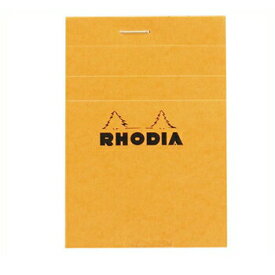 【お買い得品】RHODIA ブロックロディア No.10 オレンジ メモ帳 cf10200