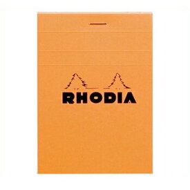 【お買い得品】RHODIA ブロックロディア ライン No.12 横罫 オレンジ メモ帳 cf12600・8個までメール便可