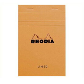 【お買い得品】RHODIA ブロックロディア ライン No.14 横罫 オレンジ メモ帳 cf14600
