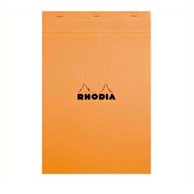 【お買い得品】RHODIA ブロックロディア No.18 オレンジ メモ帳 cf18200・1個までメール便可