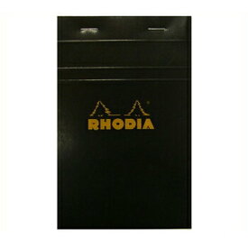 【お買い得品】RHODIA ブロックロディア No.14 ブラック メモ帳 cf142009