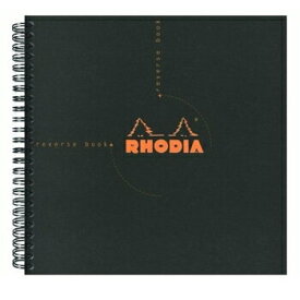 【お買い得品】RHODIA ロディア クラシック リバースブック ブラック cf193609・1個までメール便可