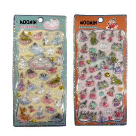 ムーミン MOOMIN プチドロップステッカー ステッカー シール カミオジャパン リトルミイ かわいい キラキラ ぷっくり 307793 307794