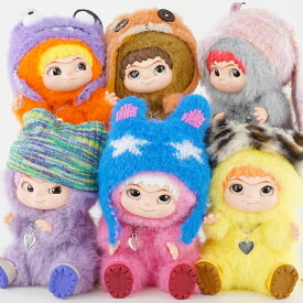 ワクク WAKUKU FUZZY TRENDY FUN PARTY トレーディングマスコット何が届くかお楽しみ♪ 人気 おすすめ かわいい アジア もふもふ ぬいぐるみ WA-3575