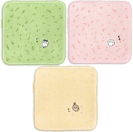 ちいかわ タオルハンカチ 草むら 丸眞 ハチワレ うさぎ かわいい 一言 癒し ミニタオル キャラクター ちいかわグッズ 雑貨