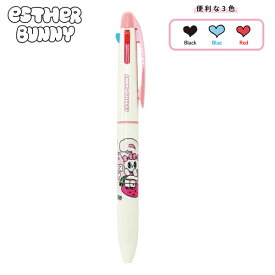 エスターバニー 3色 ボールペン 2761 エポックケミカル バニー esTHer BUNNY 韓国 キャラクター ペン 筆記