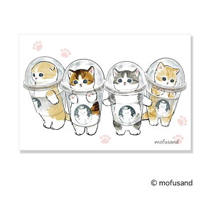 mofusand �|�X�g�J�[�h 3383 P �A�N�e�B�u�R�[�|���[�V���� E12-PX-138