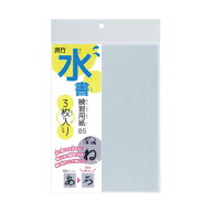 水書 練習用紙 無地 B5 4763 P 呉竹 文具 文房具 小学生 汚れない 練習 上達 達筆 習字 書道 筆さばき KN…