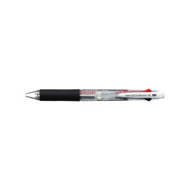 多色油性ボールペン ジェットストリーム 4色ボールペン 透明 8042 P 三菱鉛筆 SXE4-500-071P-T