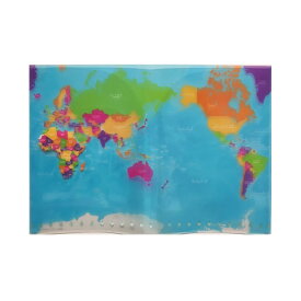 世界地図 クリアファイル 大陸メルカトル 3339 P 東京カートグラフィック CFLM