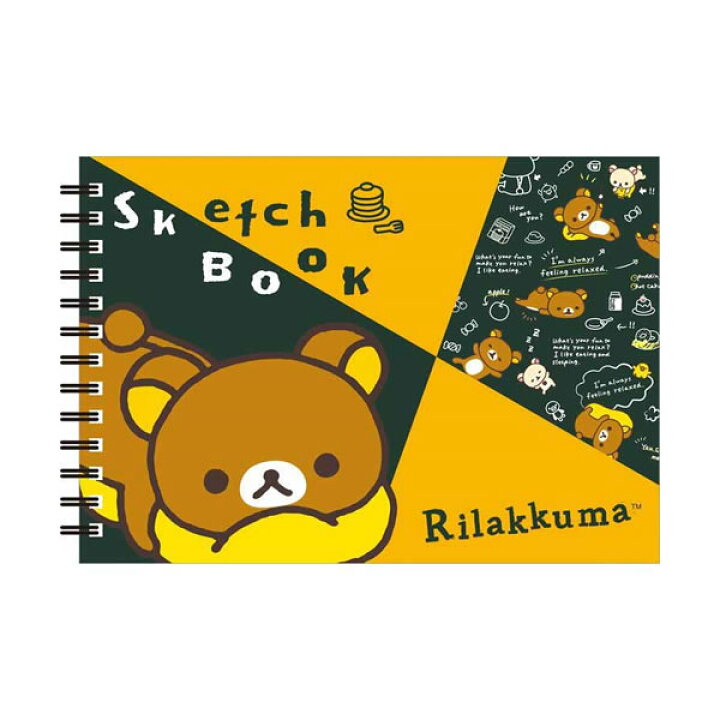 楽天市場 リラックマ ミニスケッチブック 1742 サンエックス 文房具 グッズ お絵かき デッサン スケッチ マインドマップ 持ち運び 携帯 ノート かわいい キャラクター 人気 おすすめ プレゼント Mw ペンポート