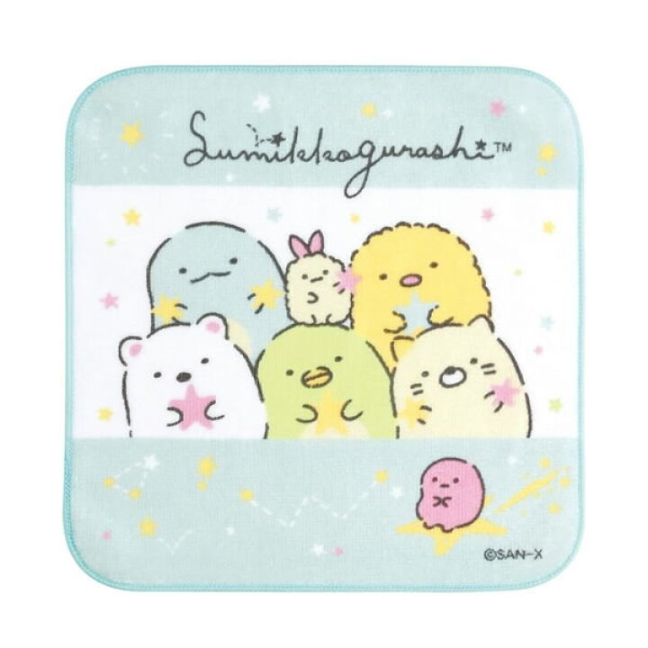 楽天市場 3点買ってポイント10倍 11 1限定 すみっコぐらし プチタオル ミント 5148 サンエックス ハンカチ キャラクター グッズ 女の子 かわいい 小学生 人気 おすすめ プレゼント プチタオル Cm ペンポート
