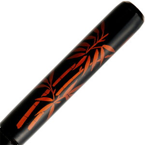 あかしや 万年毛筆 越前塗 蒔絵筆ペン 白檀塗 UK15B-01 竹林 冬ギフト