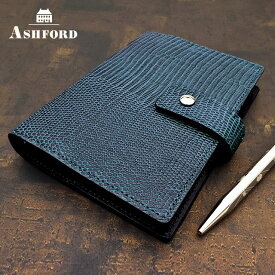 ASHFORD アシュフォード システム手帳 ネオフィナード MINI6 13mm ホックベルト ネイビー 1249-077 手帳 スケジュール プレゼント 母の日