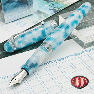 アウロラ 限定品 万年筆 Viaggio Segreto オルティジア AURORA ヴィアッジオ セグレート Ortigia プレゼント 男性 女性 誕生日 冬ギフト