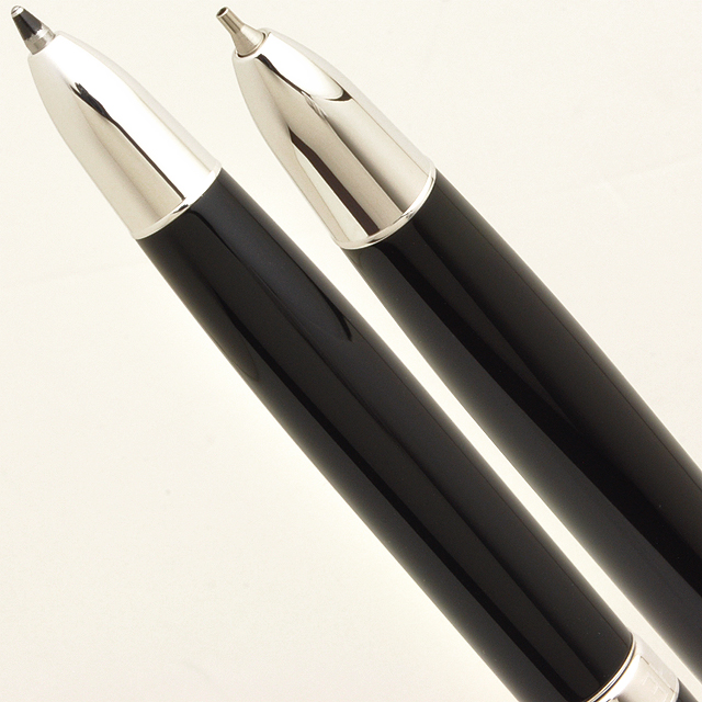 ボールペン 名入れ カランダッシュ 多機能ペン レマン バイファンクション エボニーブラック 4759-782 複合筆記具 複合ペン マルチペン  シャープペンシル 0.7mm プレゼント 男性 女性 高級 名前入り 名入り 高級ボールペン | 万年筆・ボールペンのペンハウス