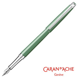【10/30は最大P5倍!】 カランダッシュ 限定品 万年筆 レマン スリム コレクション ベルディグリス CARAN D'ACHE 男性 女性 色鉛筆モチーフ 冬ギフト