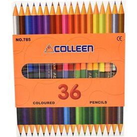 【5/20は最大P5倍！】コーリン色鉛筆 785丸 18本36色紙箱入り色鉛筆 785-18/36 色鉛筆 36色