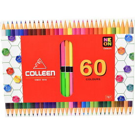 【6/10は最大P5倍！】コーリン色鉛筆 787六角 30本60色紙箱入り色鉛筆 787-30/60 色鉛筆 60色