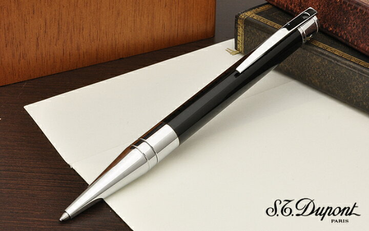 D・イニシャル ボールペン ブラック・ゴールド 265202 (正規輸入品) - 1