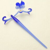 即日発送 ガラスペンセット 日本製 池原 敬 ガラスペン＋ペン置きセット ビオラ VIOLA-SET ハンドメイド …