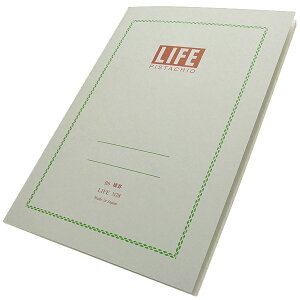 LIFE ライフ B6サイズ ピスタチオ 7mm横罫 単品 N78 冬ギフト