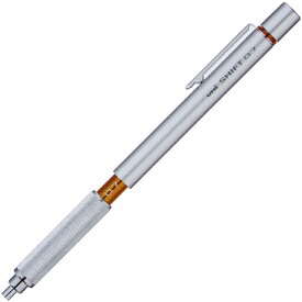 【5/25は最大P5倍！】三菱鉛筆 ペンシル シフト M7-1010 シルバー 0.7mm 名入れ