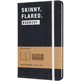 モレスキン ノートブック 限定版 デニム LCDNQP060S 5180296 ラージサイズ SKINNY 横罫 メール便OK プレゼント 母の日 ギフト 誕生日