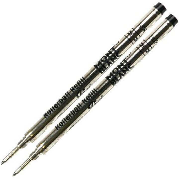 楽天市場】モンブラン ローラーボール用替芯 2本入り MONTBLANC 全2色 