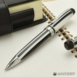 ボールペン モンテベルデ プリマコレクション 1919408 ブラック&ホワイト 冬ギフト