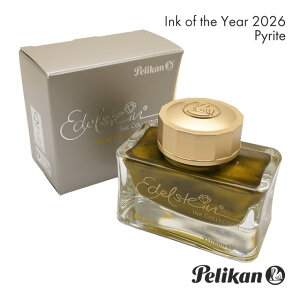 �y���J�� ����i �G�[�f���V���^�C���E�C���N Ink of the Year 2026 �p�C���C�g 50ml PELIKAN �����C���N ��������C���N �M�t�g �v���[���g pyrite �p���[�X�g�[�� ��΃��`�[�t