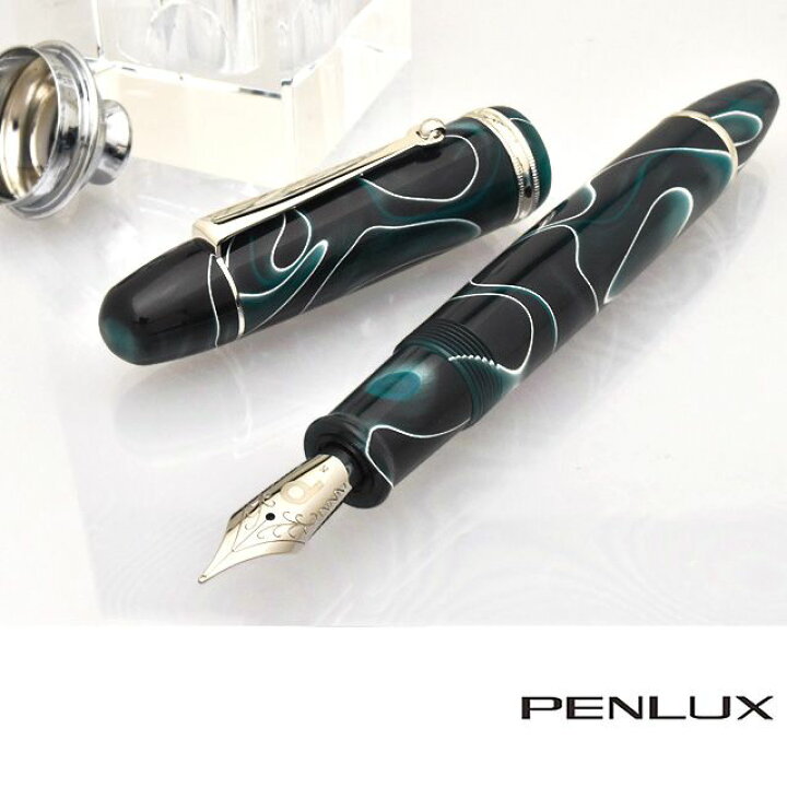 楽天市場】名入れ 万年筆 PENLUX（ペンラックス）万年筆  