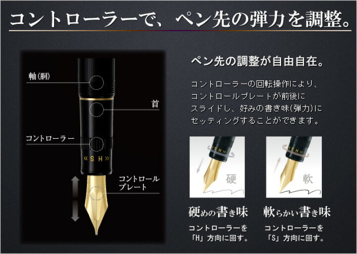 楽天市場】名入れ パイロット PILOT 万年筆 ジャスタス95 FJ-3MR-NB 