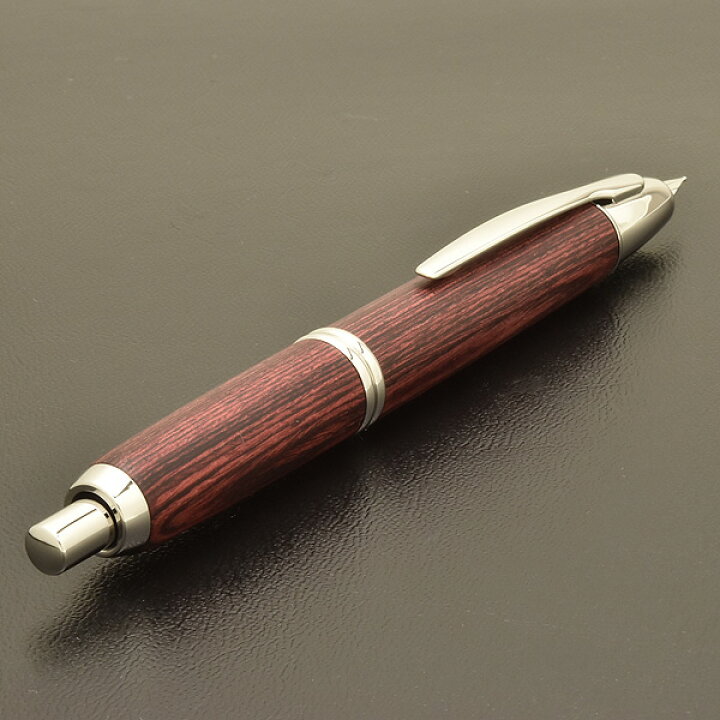 楽天市場】パイロット PILOT 万年筆 キャップレス木軸 FC-25SK-DR 
