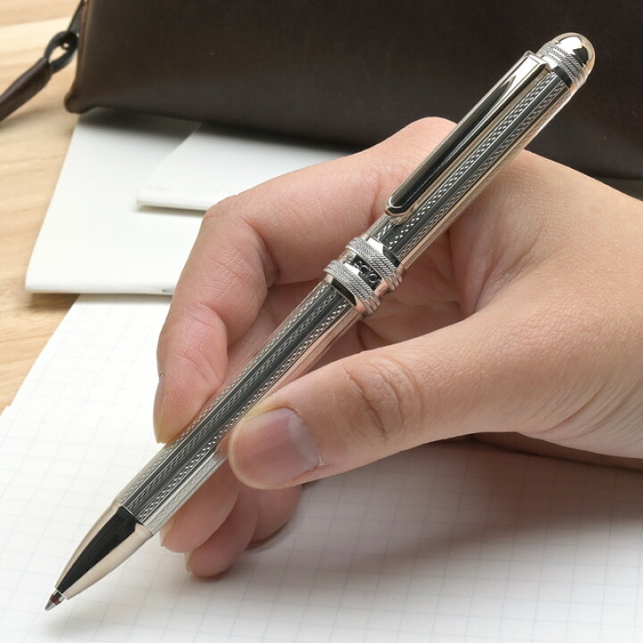 楽天市場】プラチナ万年筆 複合筆記具 DOUBLE ACTION スターリング 
