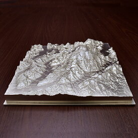 【あす楽】レリオラマ マッキンレー スイス製精密山岳模型 1510-S シルバー