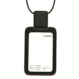 �g���C�X�g�����X ID�J�[�h�z���_�[SMOOTHSTYLE THF-MG02D �X�g���b�v�c �u���b�N �~�M�t�g �N���X�}�X