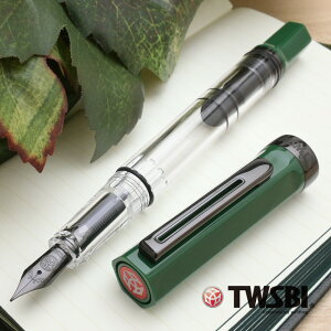 ツイスビー 万年筆 ECO アイリッシュグリーン ECO プレゼント 男性 女性 誕生日 ミリタリー 冬ギフト