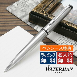 即日発送 【ペンシースプレゼント】 名入れ ボールペン ウォーターマン エキスパート エッセンシャル メタリックCT S0952090 WATERMAN プレゼント 男性 女性 誕生日 冬ギフト