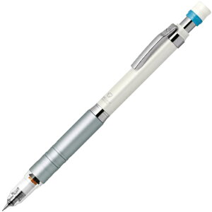 ゼブラ ペンシル 0.5mm デルガード タイプLx P-MA86-W ホワイト 名入れ ZEBRA 冬ギフト