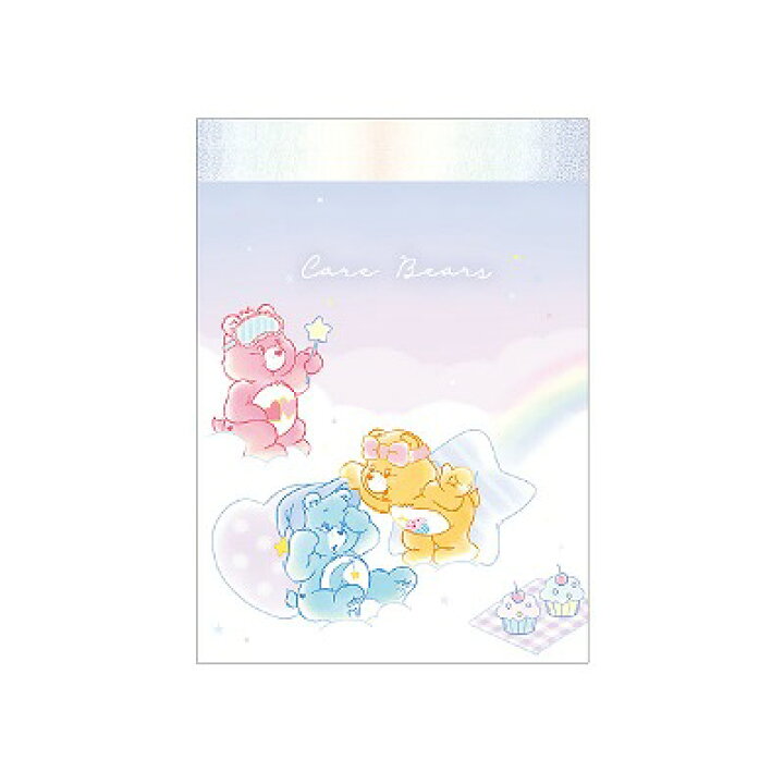 楽天市場 クラックス ケアベア ミニメモ ドリーミングナイト 1094 ぺんしる楽天市場店